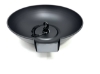 Picture of U-nitt 12" Rain Chain Anchoring Basin / Spill Bowl / Dish: with Attachment Chain, Black, #972FBLK-V2