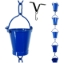 Picture of U-nitt Rain Chain: Bucket Cup Blue 8 - 1/2 ft #8146BLU