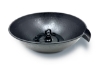 Picture of U-nitt 10" Aluminum basin / spill bowl / dish for Rain Chain: with Attachment Chain, Black, #970BLK