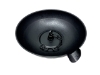 Picture of U-nitt 10" Aluminum basin / spill bowl / dish for Rain Chain: with Attachment Chain, Black, #970BLK