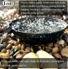 Picture of U-nitt 12" Rain Chain Anchoring Basin / Spill Bowl / Dish: with Attachment Chain, Black, #972BBLK