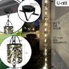 Picture of U-nitt Rain Chain: Antique Leaf, Light Up in the Dark, 8 - 1/2 ft #8565LAN
