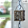 Picture of U-nitt Rain Chain: Antique Owl, Light Up in the Dark, 8 - 1/2 ft #8566LAN