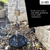 Picture of U-nitt Rain Chain: Antique Owl, Light Up in the Dark, 8 - 1/2 ft #8566LAN